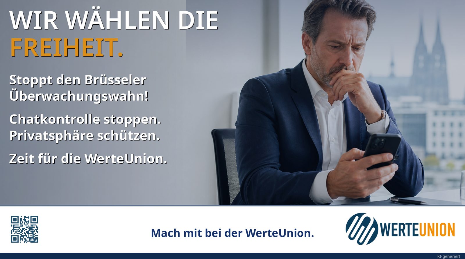 Chatkontrolle stoppen, Privatsphäre schützen