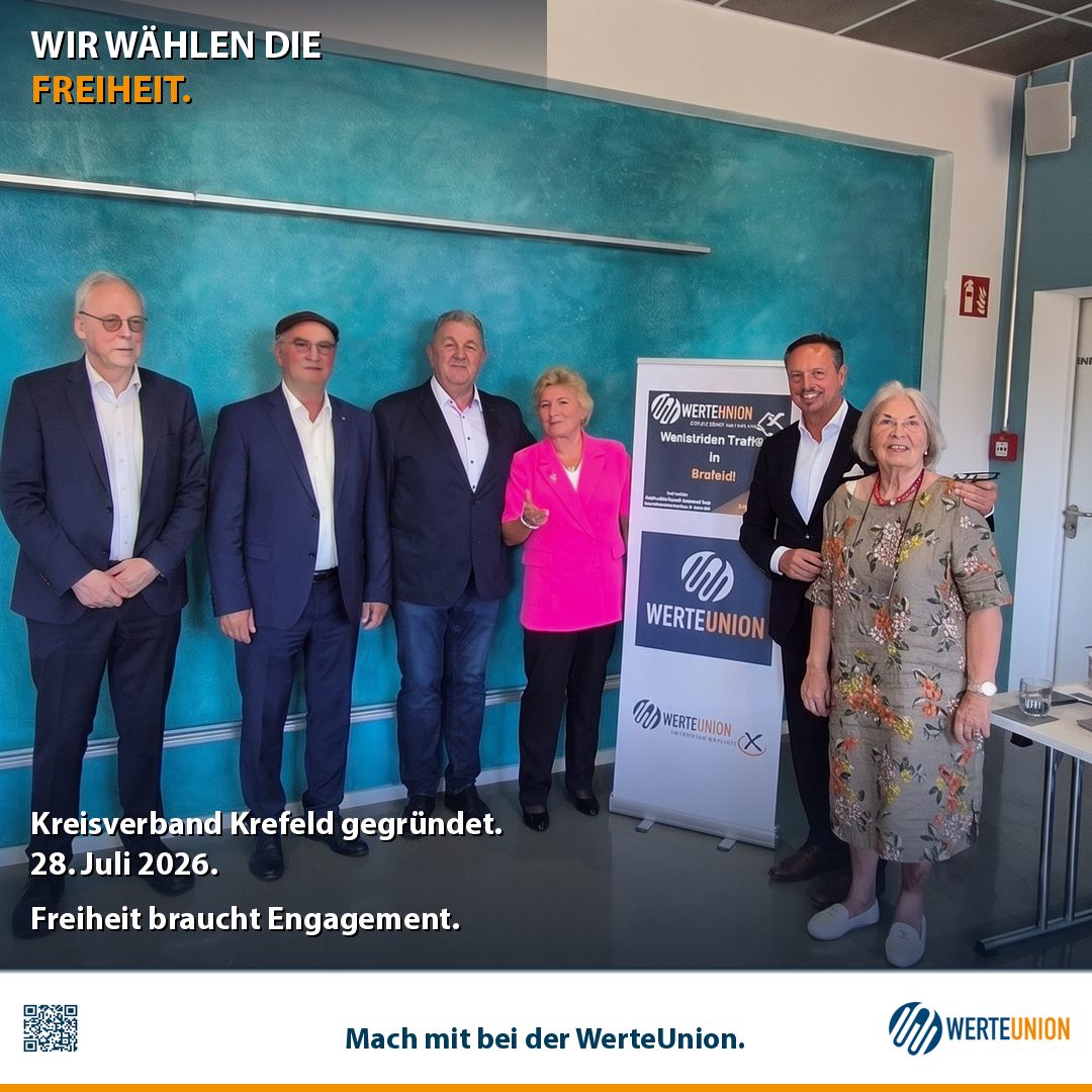 Kreisverband Krefeld gegründet, 28. Juli 2026