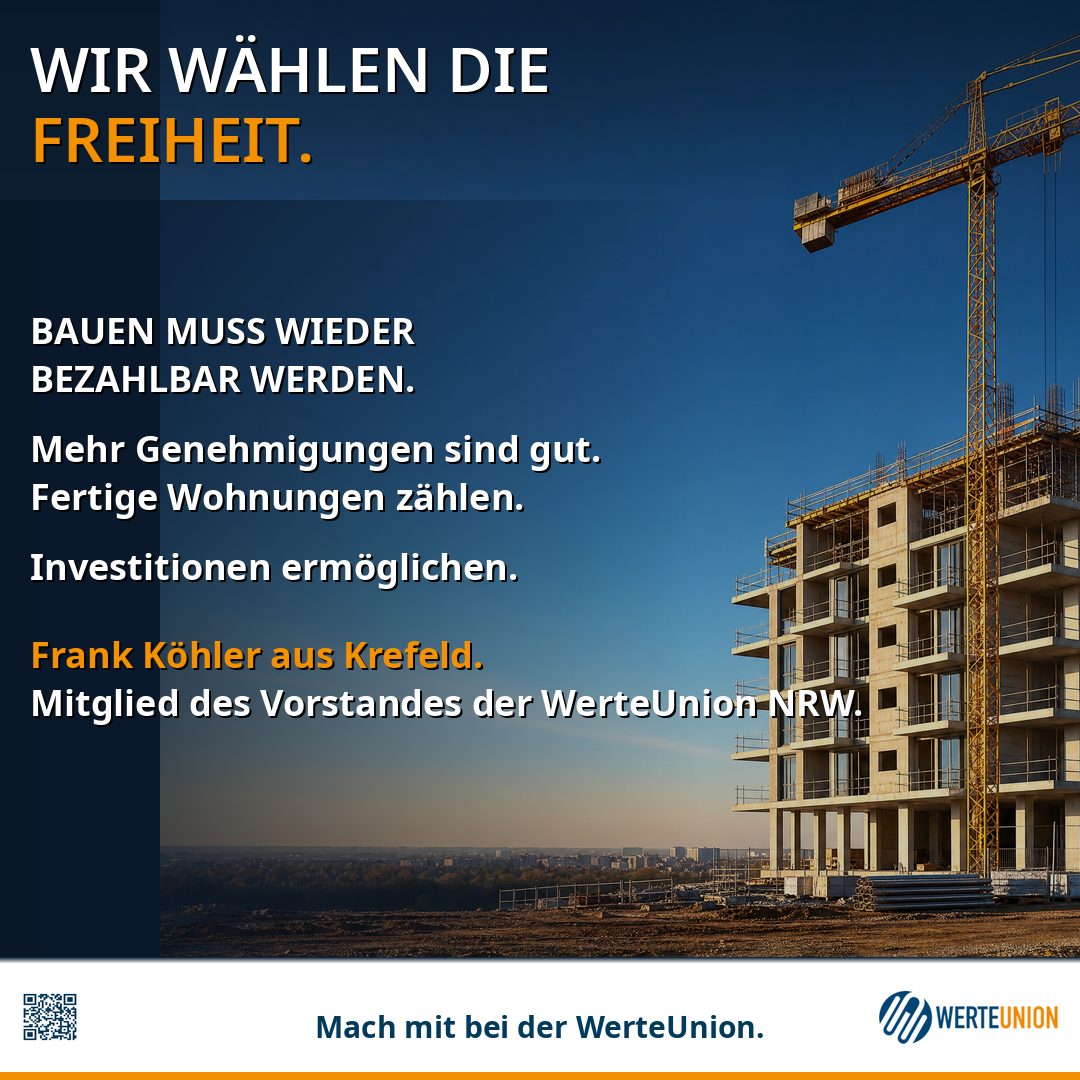 Bauen muss wieder bezahlbar werden